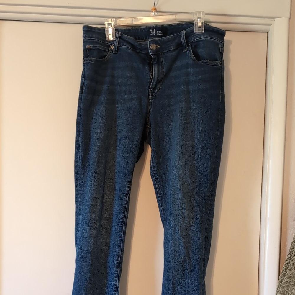 GAP Women's Dark Blue Skinny Jeans